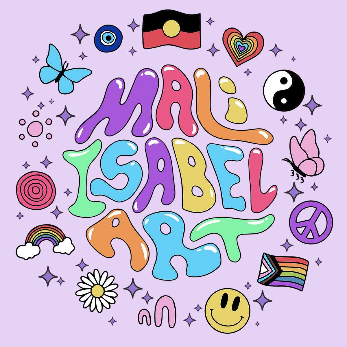 Mali Isabel Art Logo